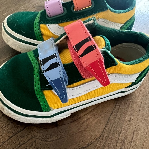 Toddle Vans - crayola sneakers - Picture 4 of 5